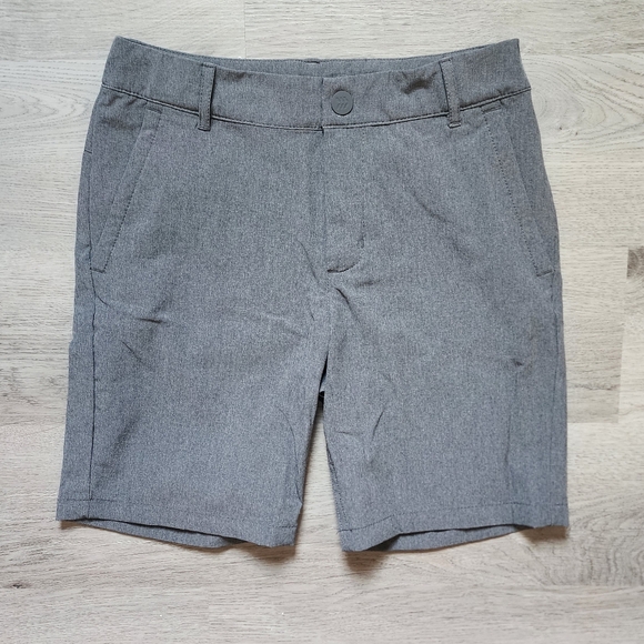 All in Motion Boy's Grey Casual Semi-Formal Active Golf Shorts Size 10 - Picture 1 of 9